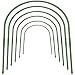 Produktbild F.O.T Gewächshaus-Hoops, 6Pcs rostfrei wachsen Tunnel Stahl mit Kunststoff beschichtet Unterstützung Hoops Rahmen für Garten Stoff, Pflanze Unterstützung Garten Stakes (19.7" x 18.9")