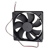 Facteur de forme 12025 : dimensions précises de 120 × 120 × 25 mm, remplacement direct dans les boîtiers d'ordinateur standard et les fentes de ventilation CVC