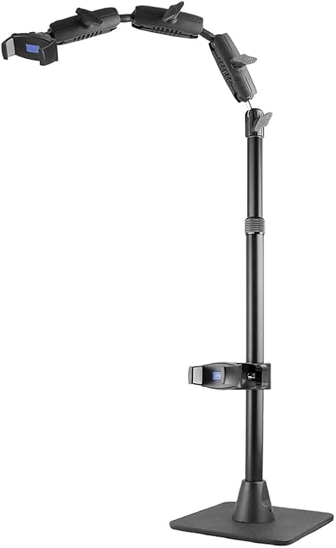 ARKON Mounts Notable Creador Decorador de Galletas, Soporte para Teléfono y Proyector Pico para Grabación de Video, Vlogging, Cocina, Manualidades, Dibujo