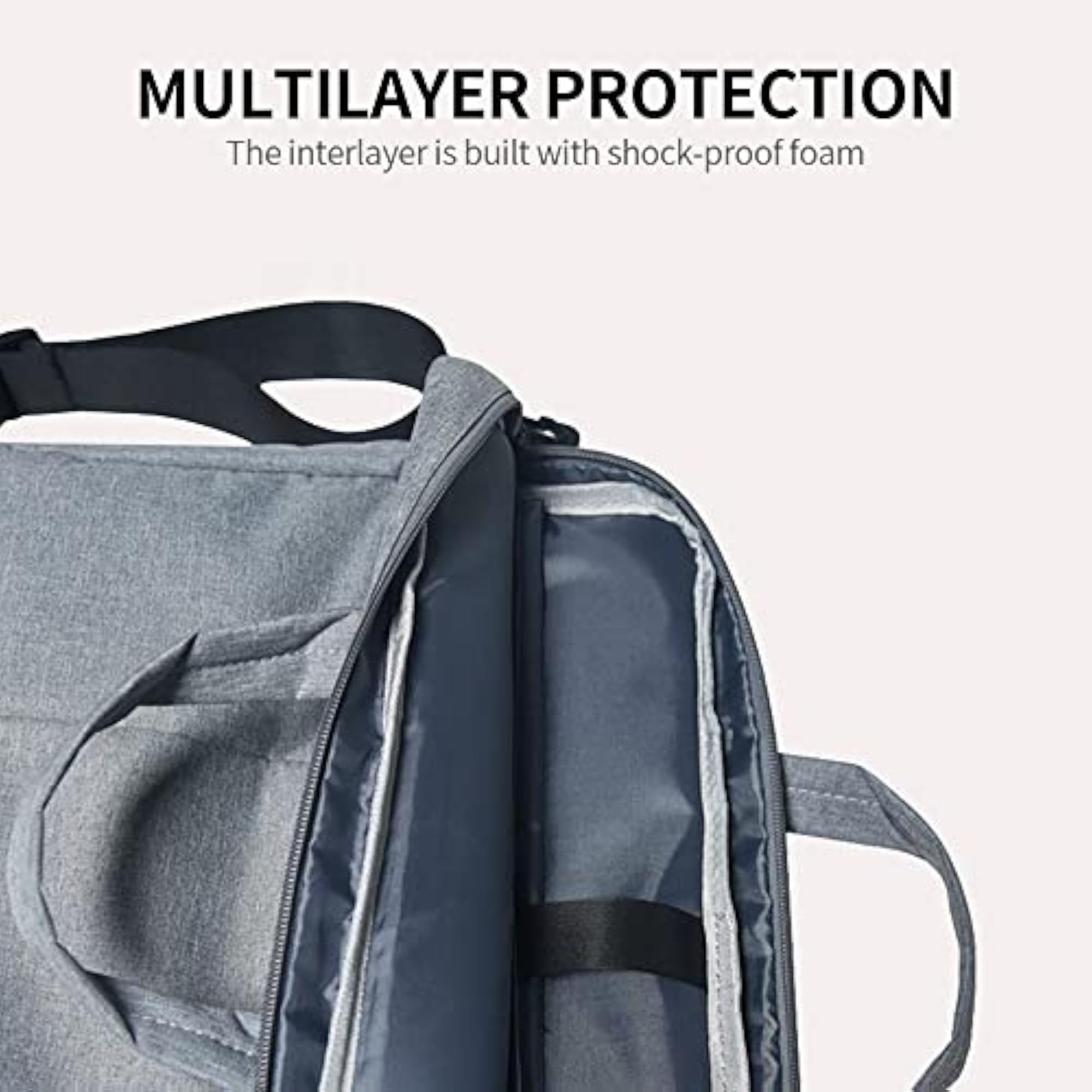 Waterproof Laptop Storage Bag with Plush Lining