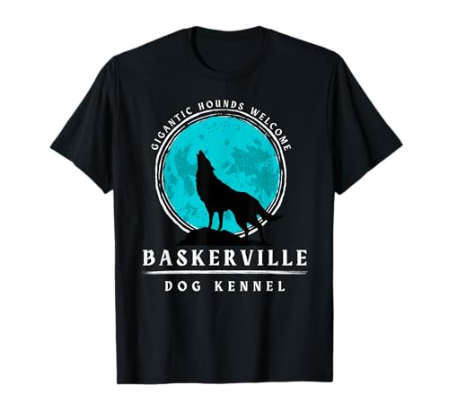 Image of Baskerville Kennel Gigantic Hounds Welcome - Sherlock Holmes T-Shirt