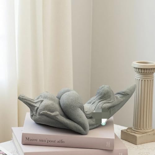 Estatua de Diosa Chili Desnuda de Piedra Artificial miniatura 5