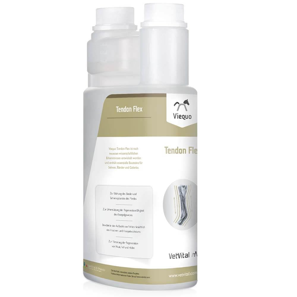 VetVital Viequo Tendon-Flex Ergänzungsfuttermittel | Mit MSM & Vitamin C, 1 l (MHD 07/2025)