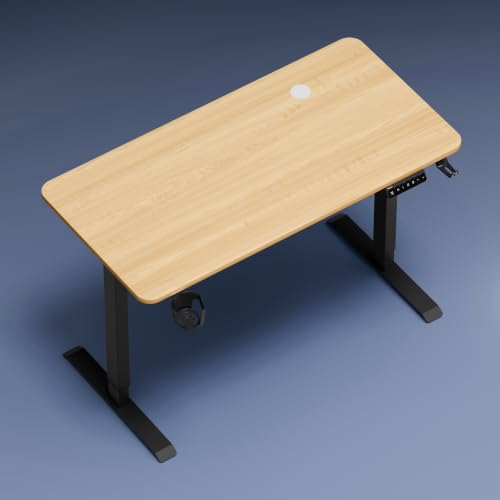Image of Velocity Electric Height Adjustable Desk with one Piece Top | 80 Kg Weight Capacity | 5 Year Warranty | Sit-Stand Ergonomic Table | 3 Memory Preset