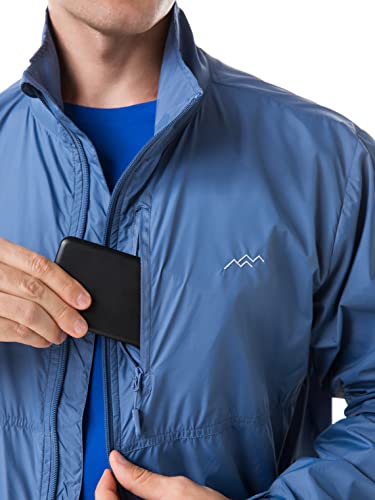 Image of Mens Windbreaker Jackets Lightweight Packable Jacket,Windproof and Dustproof