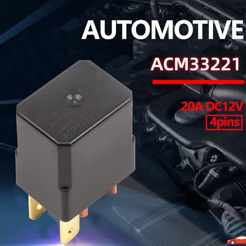 2pcs Automobile Relay ACM33221 Alternative CM1A-R-12V-H78 UM4667730 M19 12V 4PIN - Image 4