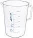 United Scientific P50908 Polymethylpentene Pitchers with Printed Graduations, 10000ml Capacity