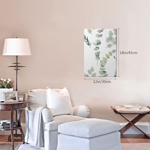 Toile eucalyptus pour transformer un mur vide en espace moderne - 6