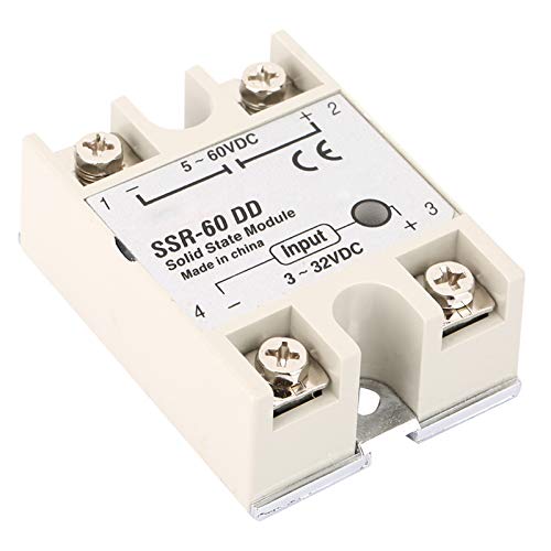 SUNGOOYUE De una Página Anti Constante para Entornos Difíciles, SSR60DD 60A 332VDC a 5200VDC SSR