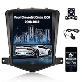 【Radio de coche para Chevrolet Cruze J300 2008-2012】 Si te gusta ver videos/películas en tu coche, este estéreo de coche con pantalla táctil gigante vertical de 9,7 pulgadas con micrófono externo con pantalla HD 1080P será tu mejor opción. Potente sistema Android 10.1 1GB RAM 16GB ROM para Chevrolet Cruze J300 2008 2009 2010 2011 2012.