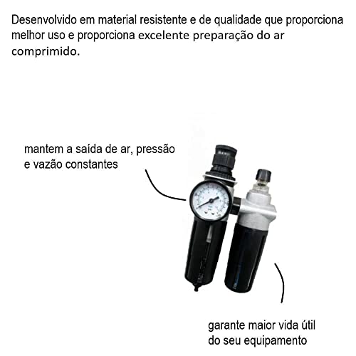 Conjunto Lubrifil 1/4'' 10 Bar 3115 Bremen