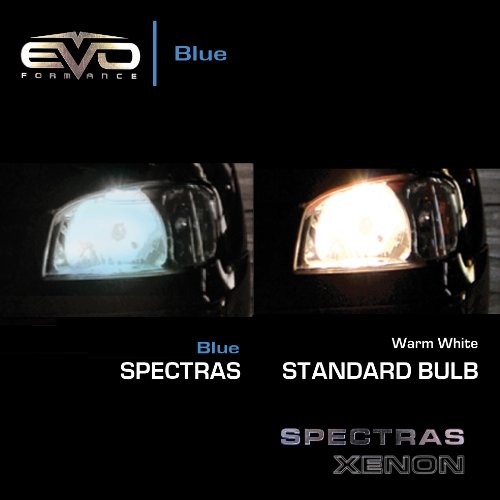 Cipa Evo Formance 93353 Spectras Xenon 75/65W100/90W Blue H4 Halogen Bulb - Pack Of 2,Medium #TOP5