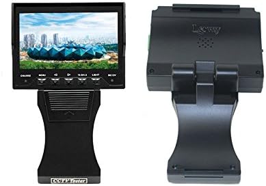 Lerway 4.3"Audio Video Security CCTV Camera Tester 12V Output RJ45 Cable Test Monitor