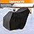 XYZCTEM Premium Snow Blower Cover Waterproof Outdoor 300D Oxford Fabric, Universal Fit Snow Thrower Cover, Covers for Snow Blower Against Water, UV, Wind, Outdoor Protection (Black&Grey)
