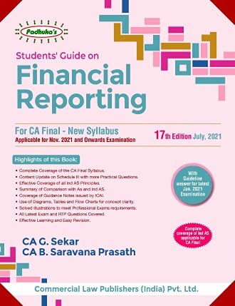 Students Guide on Financial Reporting For CA Final- New Syllabus ...