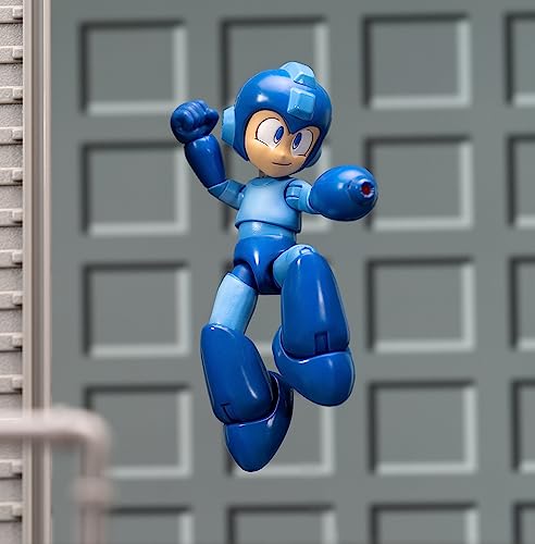Jada Mega Man 6" Mega Man Action Figure, Toys for Kids and Adults Blue, R.blue, 6 inches - Image 4