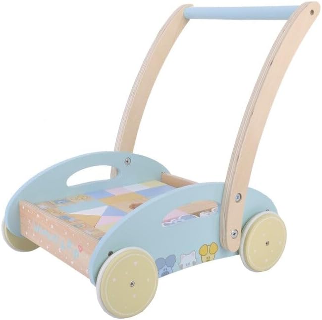 Wouzel and Pip Baby Blokkenkar