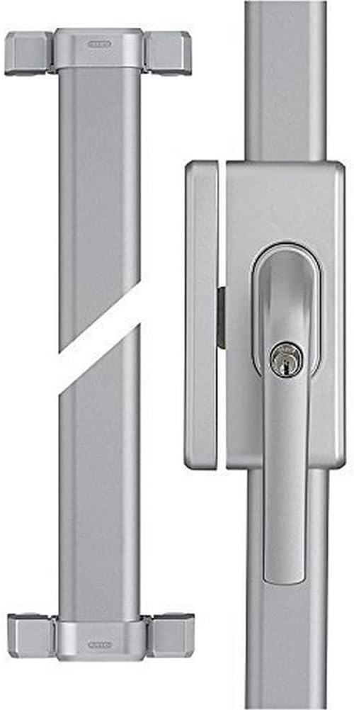 ABUS Window Bar Lock FOS650 S AL0145 Pack of 1, Silver, 73018