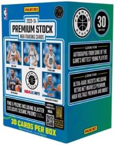 2023-24 Panini Hoops Premium Basketball Sealed Blaster Box (30 Cards/Box)