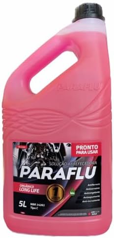 Aditivo de Radiador Pronto para Uso 5 Litros Rosa por Paraflu