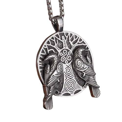 Collier pour hommes corbeaux pour remplacer les bijoux ternes
