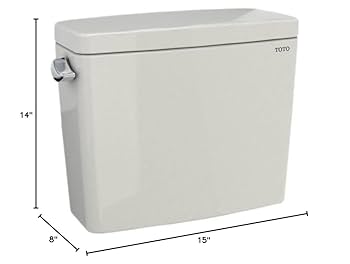 TOTO Drake 1.28 GPF Toilet Tank with WASHLET+ Auto Flush