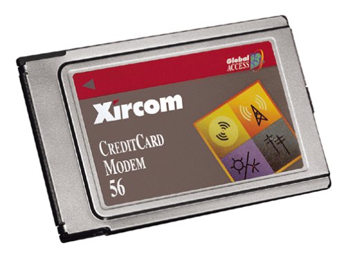 Xircom Creditcard Modem 56 Globalacces 16-Bit 56K Global