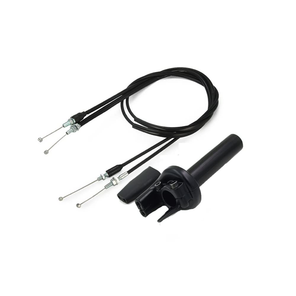 Tube D'accélérateur Pour Moto Yamaha YZ/CRF/KX/RMZ - Compatible YZ250F/450F, CRF450R, KX450F, Etc. | Poignée Nylon Noir
