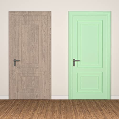 Nadamoo Chalked Paint For Furniture Crafts, Semi-Gloss Cabinet Paint Water-Based Acrylic Wood Furniture Paint Countertop Painting, 35 Oz With Tools, Light Green Jade #TOP7