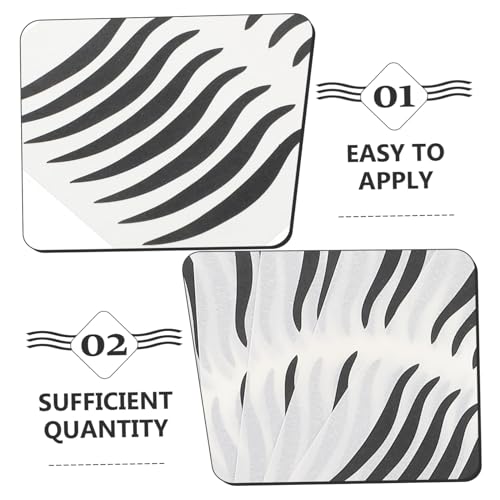 Pegatinas temporales para maquillaje de ojos negro 80 pares miniatura 3