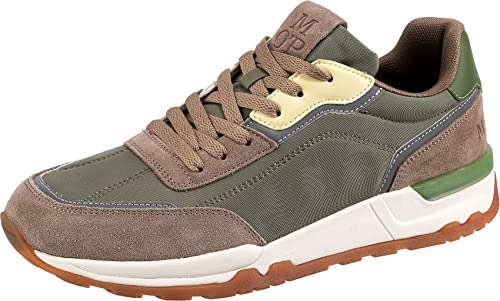 Marc O'Polo Mod. Pedro 6D, Zapatillas Hombre, Oliv Combi, 44 EU Cover