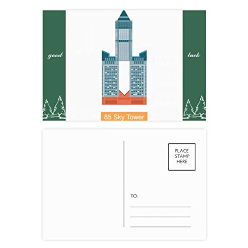 Cartes postales 85 Sky Tower Taiwan par 20 pièces pour correspondances et souvenirs de voyage