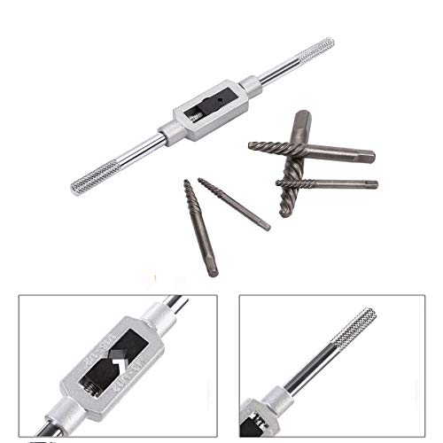 Ocgig 11 Pcs Damaged Broken Screw Extractor Drill Bit Bolt Stud Remover Tool Kit Set #TOP7