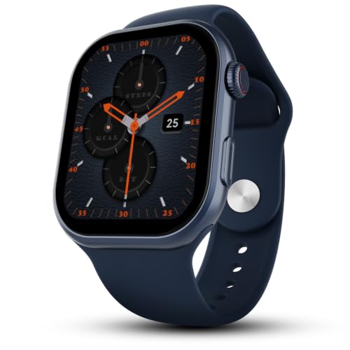 Image of Fire-Boltt Brillia Smart Watch 2.02 inch Super AMOLED Display, Bluetooth Calling, SpO2, Heart Rate Monitor, 120+ Sports Modes, Fitness Tracker, Voice Assistant, Smart Watch for Man & Women