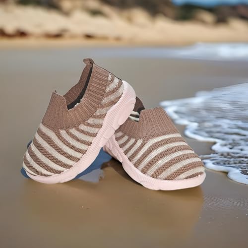 Image of Coolz Kids Chu-Chu Sound Musical Knitted Shoes Fly-3 for Baby Boys and Baby Girls 1-2.5 yrs