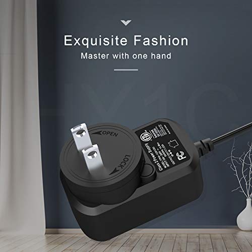 F1TP 15W Replacement Power Cord for Echo Dot 3rd Generation, Echo Dot 3rd 4th Gen with Clock, Echo Show 5, Echo Dot with Clock, Echo Spot, Echo TV Cube 6.6Ft Power Cord