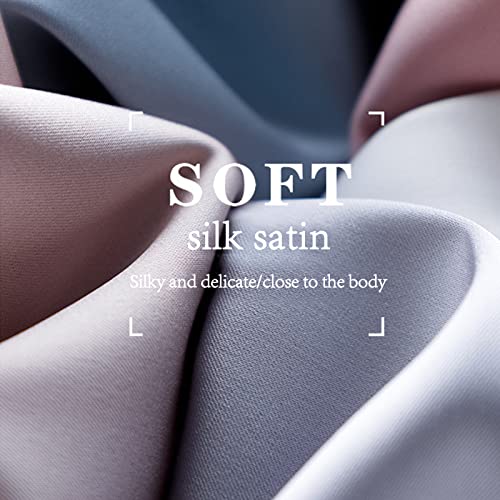 3 Pieces Women Slip Shorts Lace Pettipants Half Slip Culotte Shorts Split Skirt4