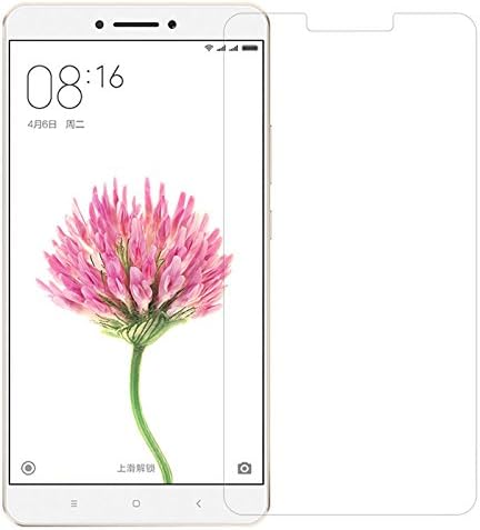 [2 Packs] Screen Protector for Xiaomi Mi Max 2, Tempered Glass Clear Screen Guard for Xiaomi Mi Max 2