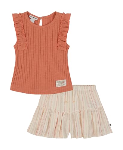 Conjunto corto niños Lucky Brand pack 2 piezas ropa de algodón infantil cómoda