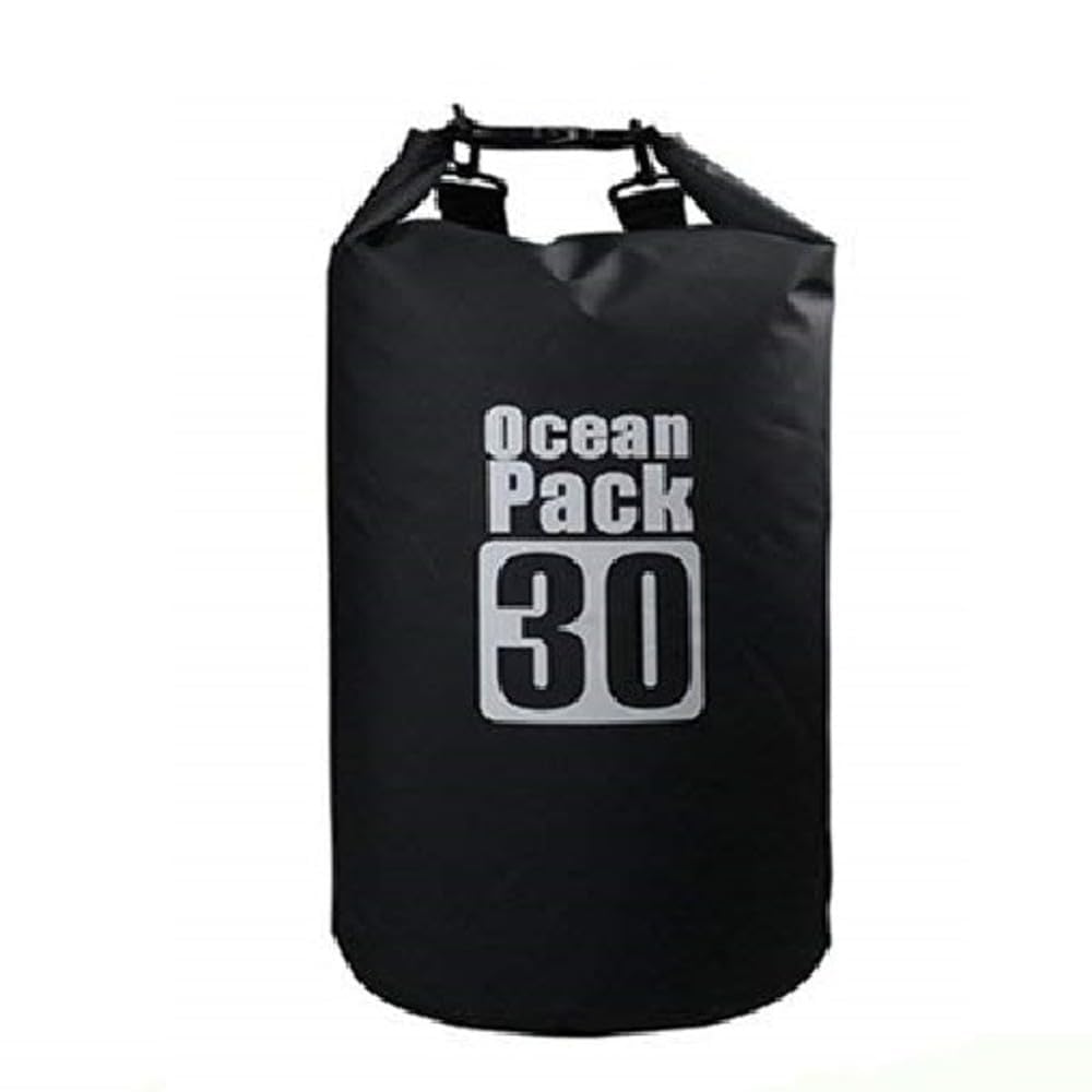 quedoz 30ltr PVC Waterproof Dry Bag Sack Ocean Pack Floating Camping | Multi Color-picture-39