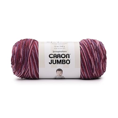 Image of Caron Jumbo Pink Kiss Yarn - 2 Pack of 12oz /340g - Acrylic - #4 Worsted (Medium) - 595 Yards - Knitting & Crochet