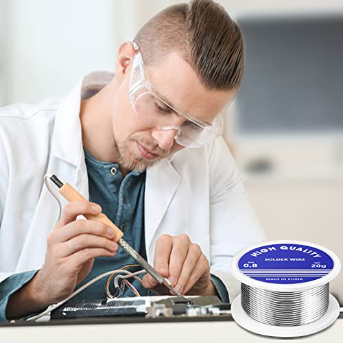 Solder Wire,0.8mm Soldering Wire Lead Free Sn99.3 Cu0.7 with Rosin Core for Electronic Electrical Soldering Components Repair and DIY. (20 G) 6 Solder Wire,0.8mm Soldering Wire Lead Free Sn99.3 Cu0.7 with Rosin Core for Electronic Electrical Soldering Components Repair and DIY. (20 G) - Image 6