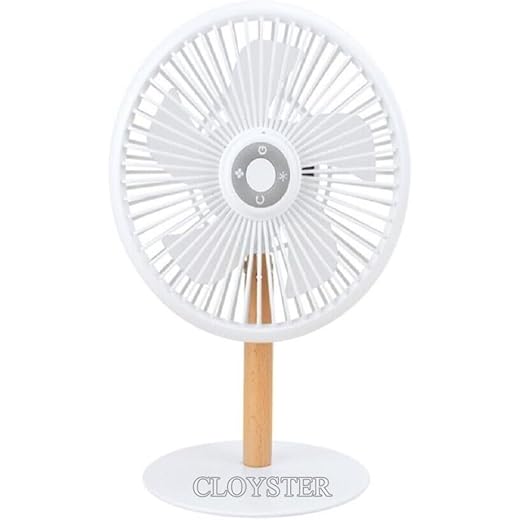 Cloyster Rechargeable Portable USB Fan With Clip Auto Oscill