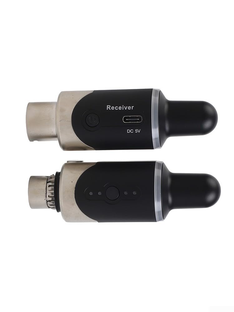 Metal UHF Audio Sender Receiver Set Dual Band