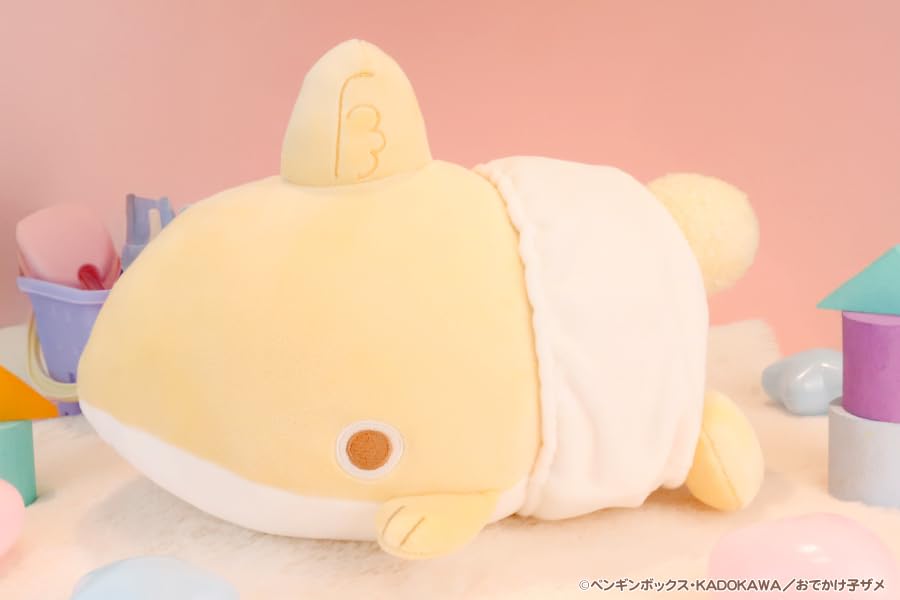 お出掛け子ザメ ぬいぐるみ　2点　セット　値下げ希望受付中 Amazon.co.jp: おでかけ子ザメ ましゅもっち ぬいぐるみ おでかけ子