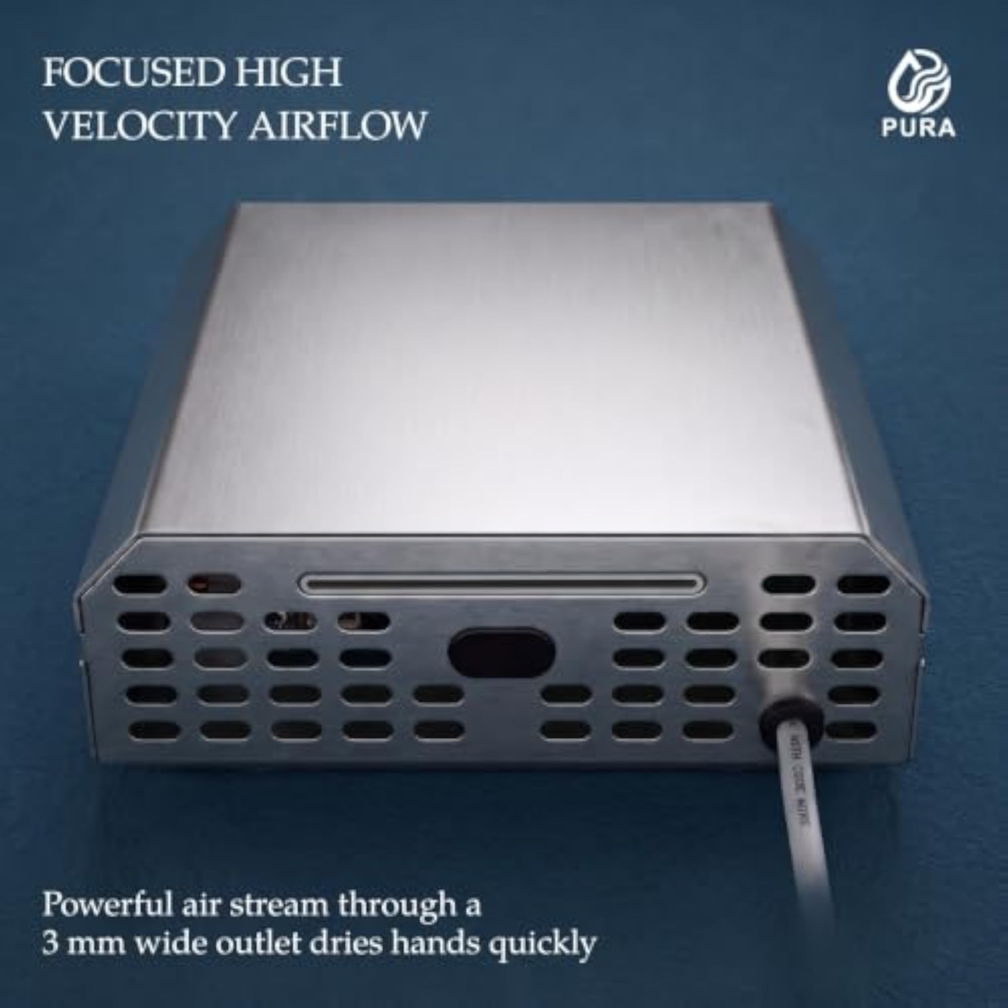 Stainless Steel Hand Dryer, High Speed Drying
