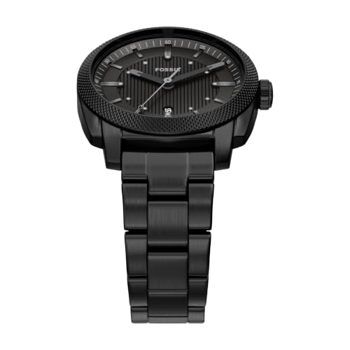 Image of Fossil Men's Watch, Machine Quartz Stainless Steel Three-Hand Watch for Men