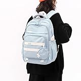 Amythe School Bag for Girls, Teenage Backpack for Middle High School Students, Casual Daypack for Daily Travel, Large Bookbag for Girls Boys age 9 10 11 12 16 - Image 9