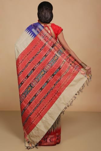 tcl TheCrazyLooms tussar silk saree in tussar silk – image 2