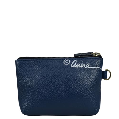 Anna by Anuschka Women's Hand Painted Leather Coin Pouch Purse2